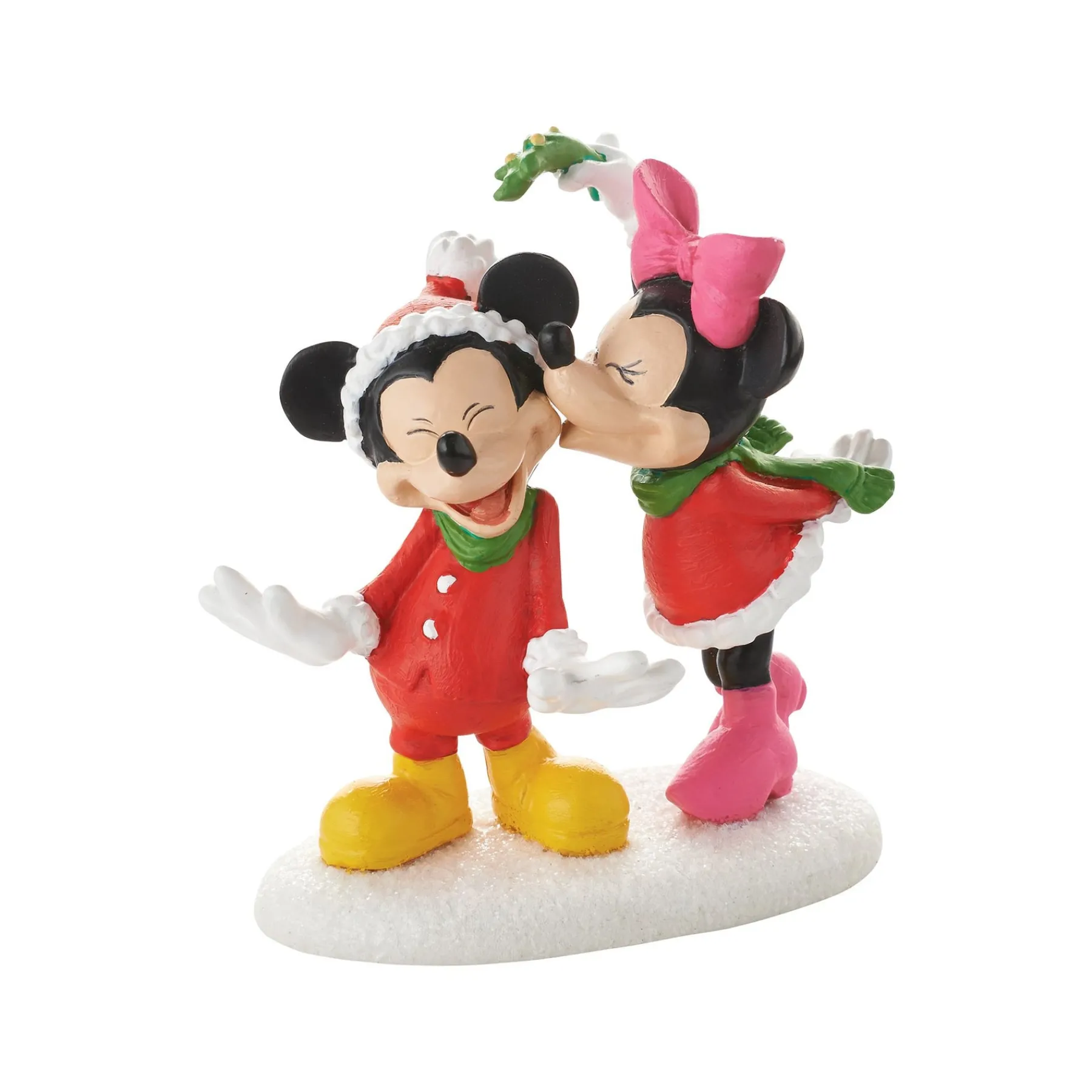Department 56 Disney Village>Mickey's Christmas Kiss