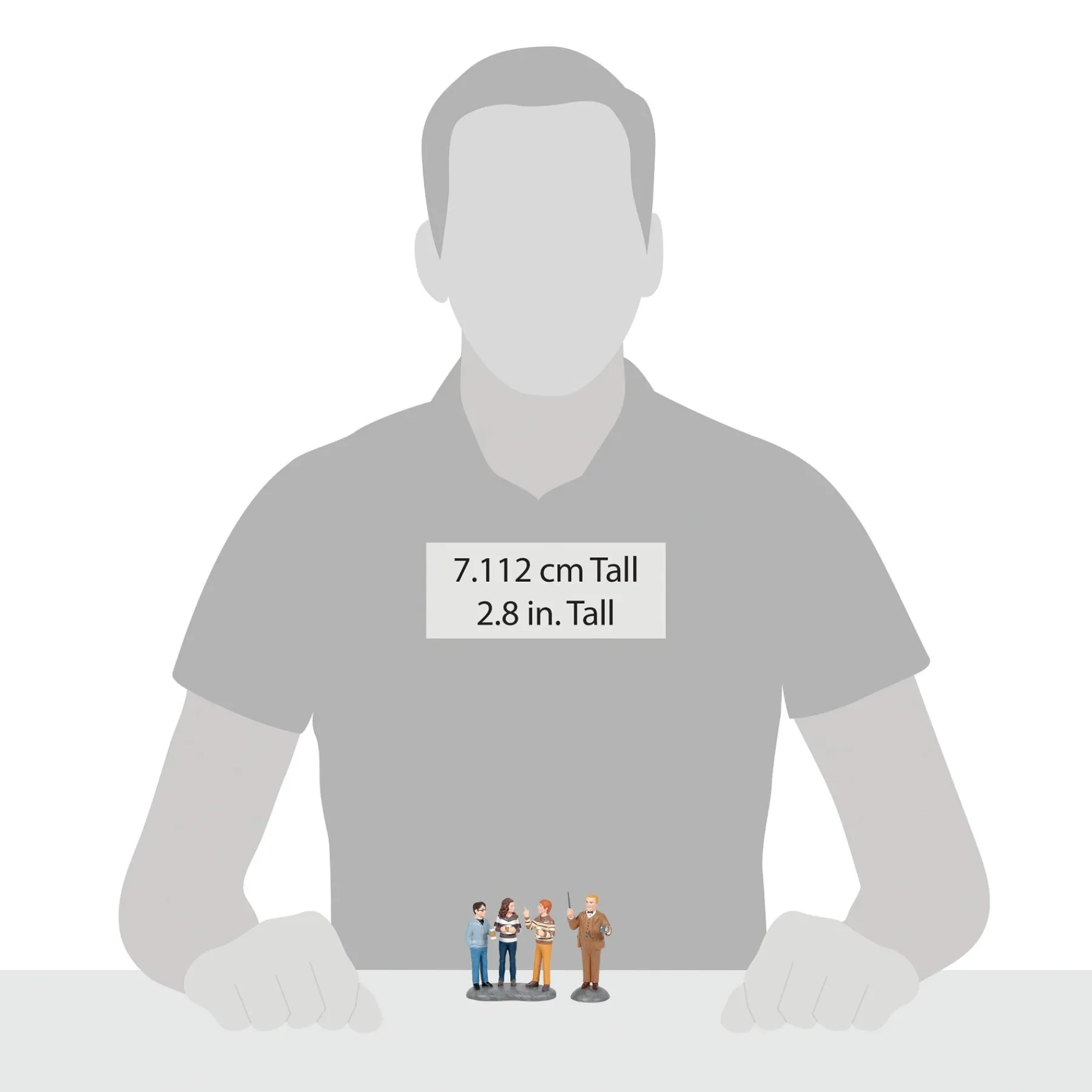 Department 56 Harry Potter™ Village>Professor Slughorn & the Trio