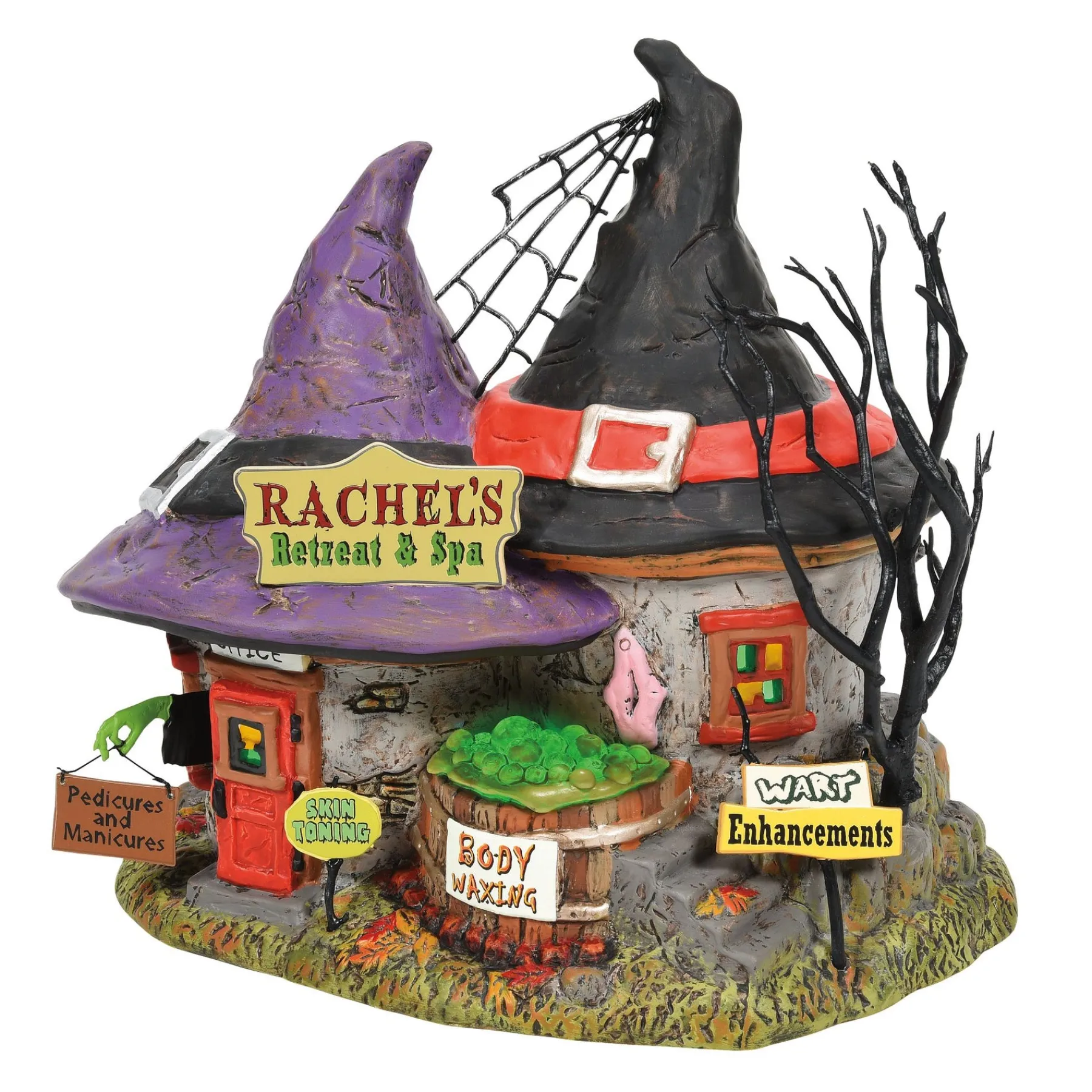 Department 56 Snow Village Halloween>Rachel's Retreat & Spa