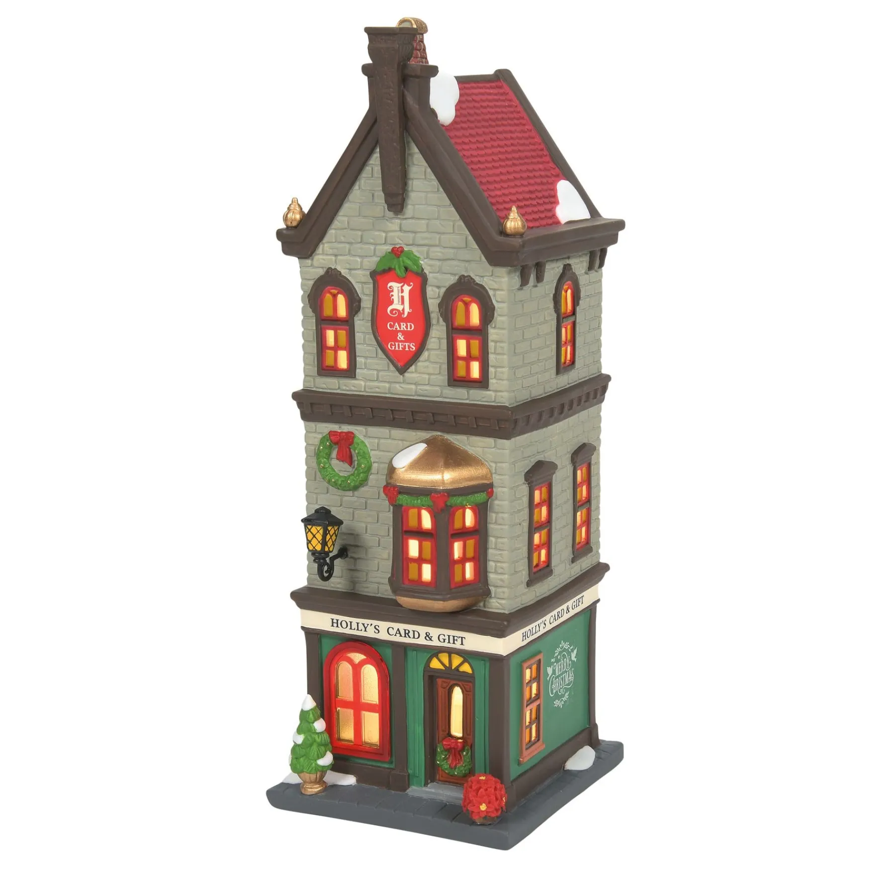 Department 56 Christmas In The City Series>Holly's Card & Gift