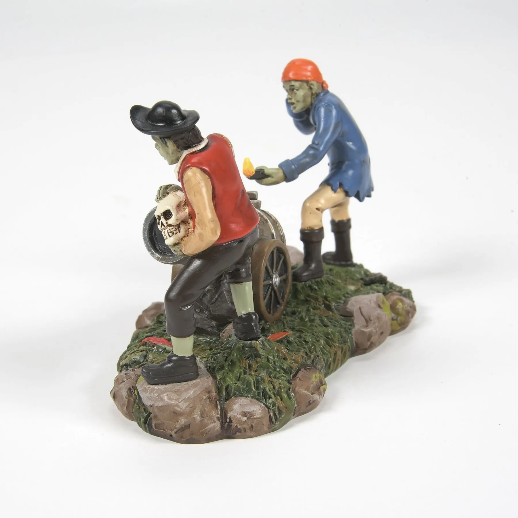 Department 56 Snow Village Halloween>Explosive Skullduggery