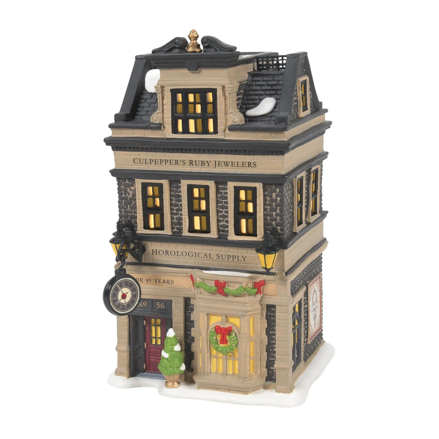 Department 56 Dickens Village Series>Culpepper's Ruby Jewelers