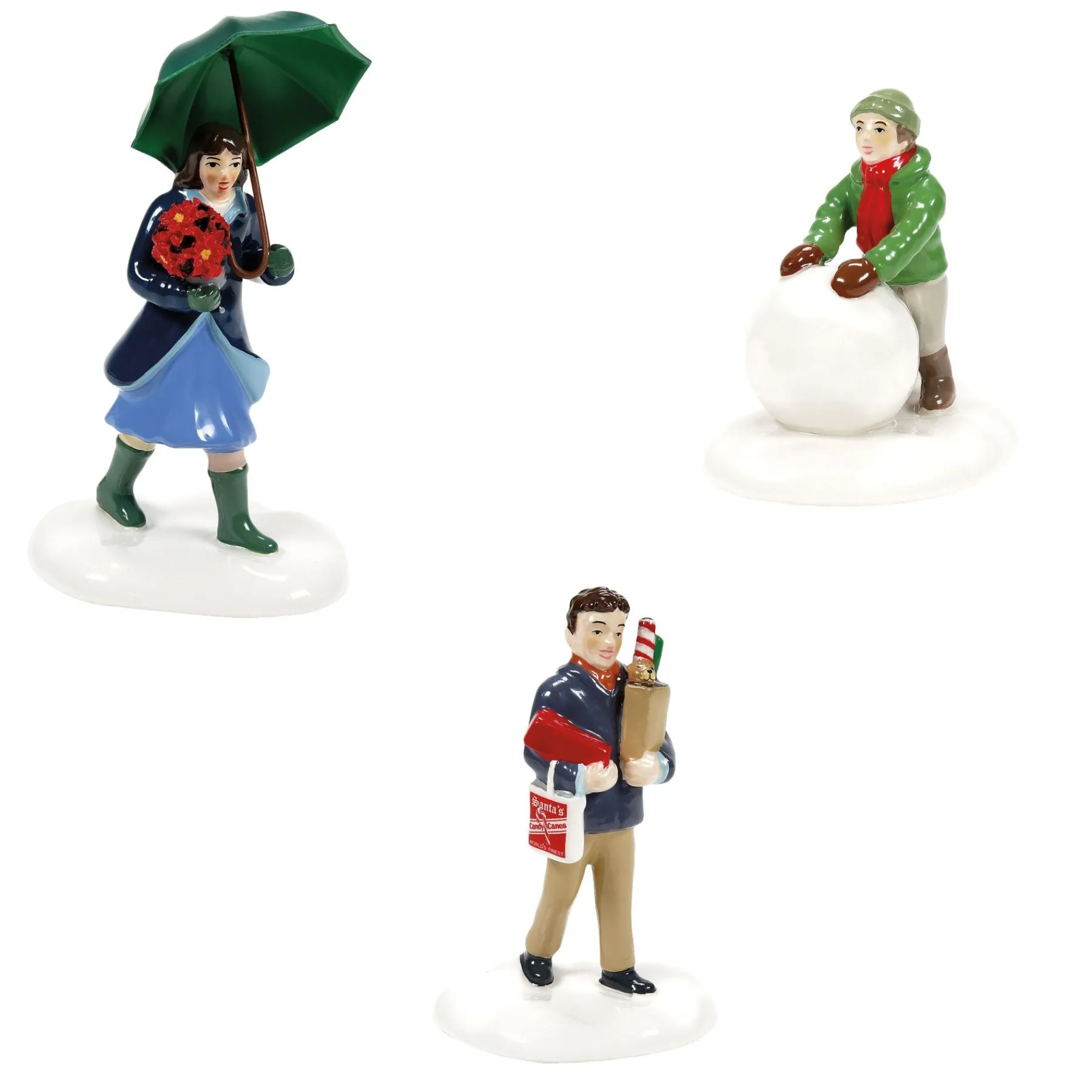 Department 56 The Original Snow Village>Friends & Neighbors S/3