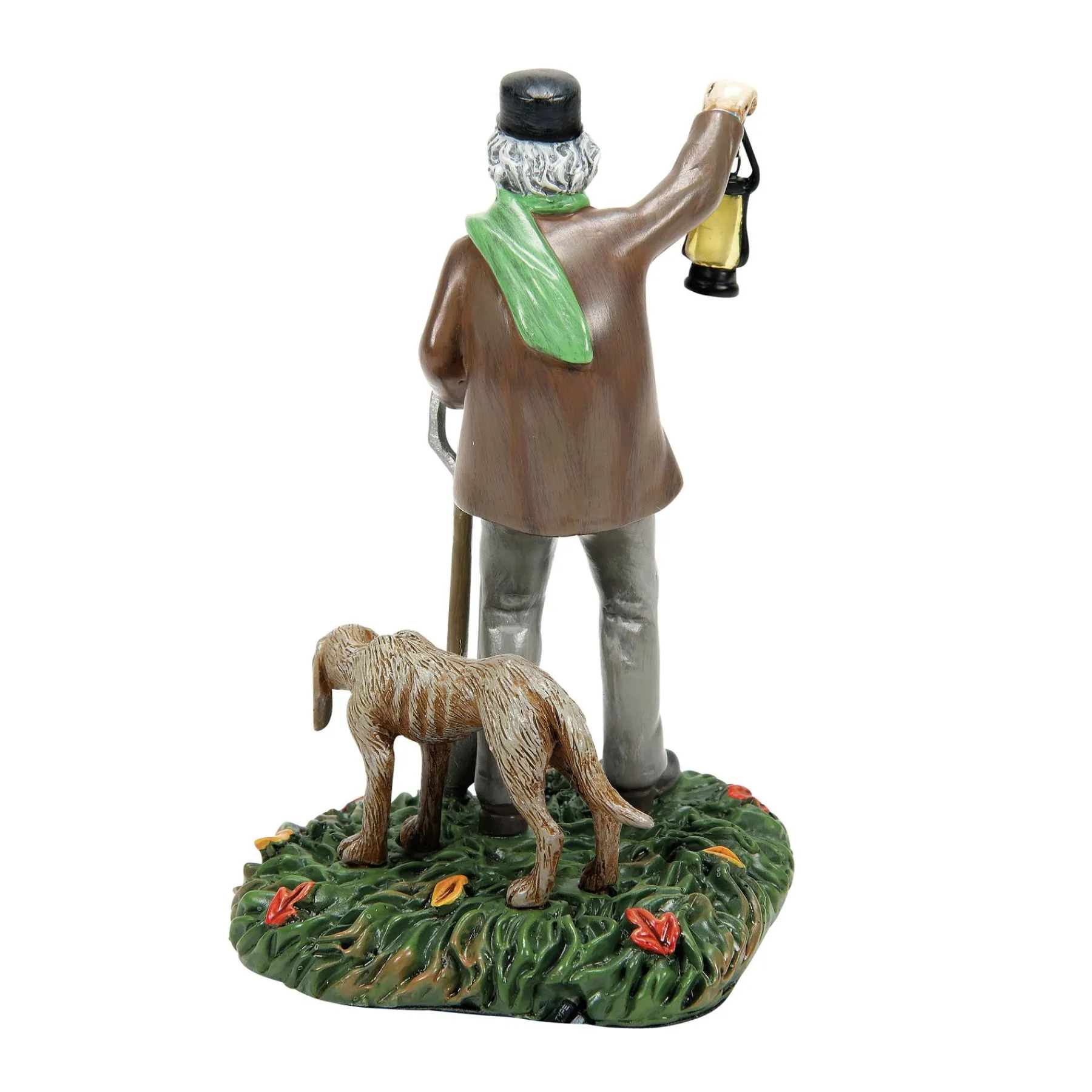 Department 56 Snow Village Halloween>Silas Crump & His Dog, Bones