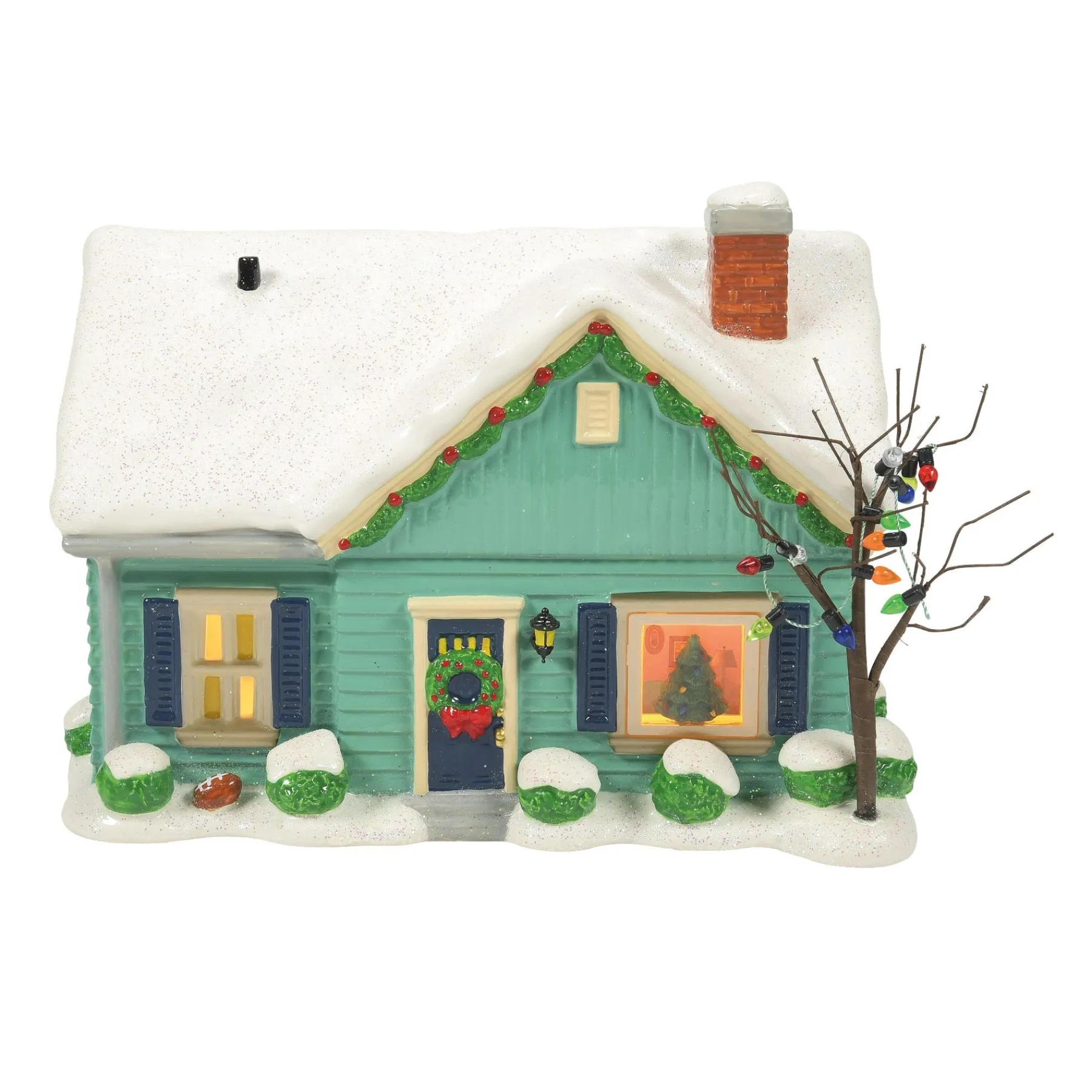 Department 56 Peanuts® Village>The Blue House On James Street
