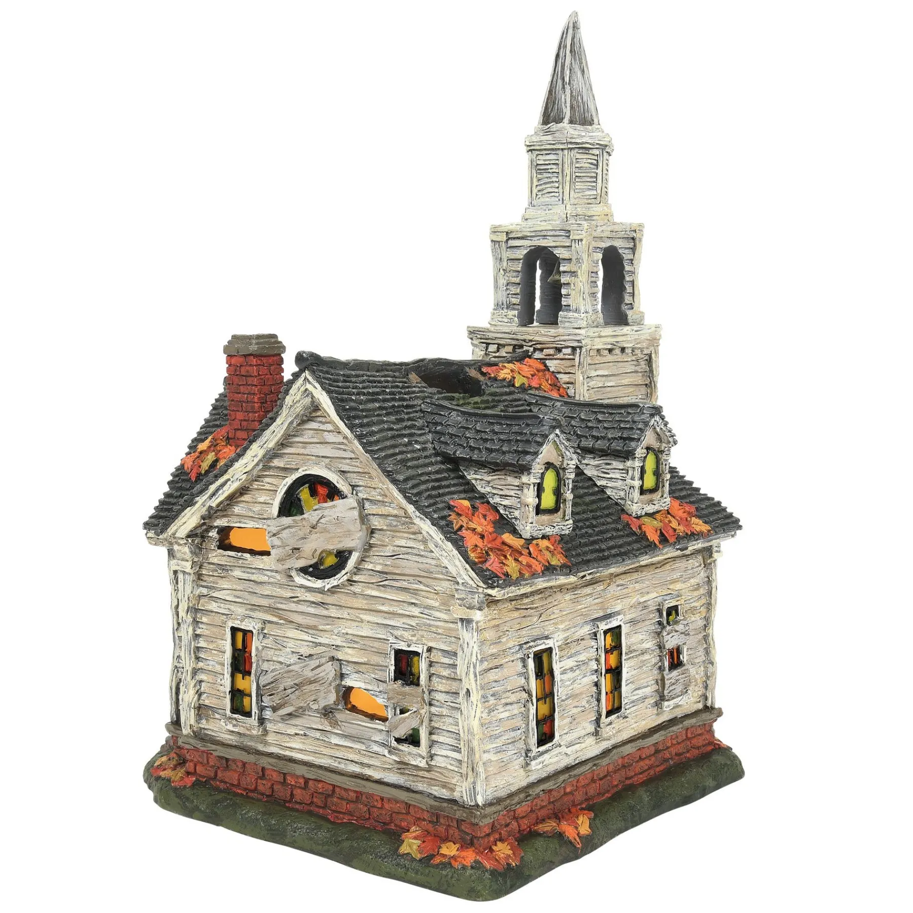 Department 56 Hot Properties Village>Fallen Church of Fallwell S/2