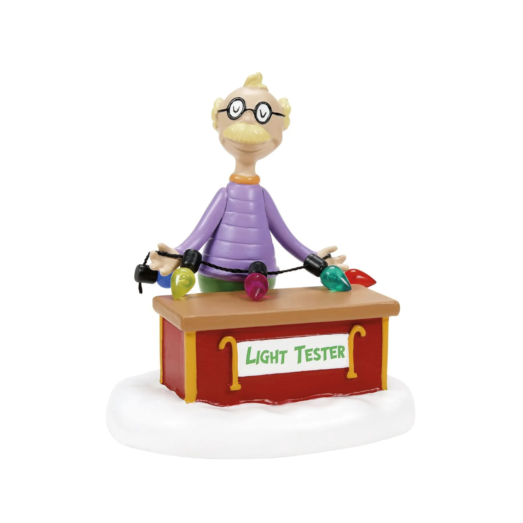Department 56 Grinch™ Village>Who Lightbulb Tester
