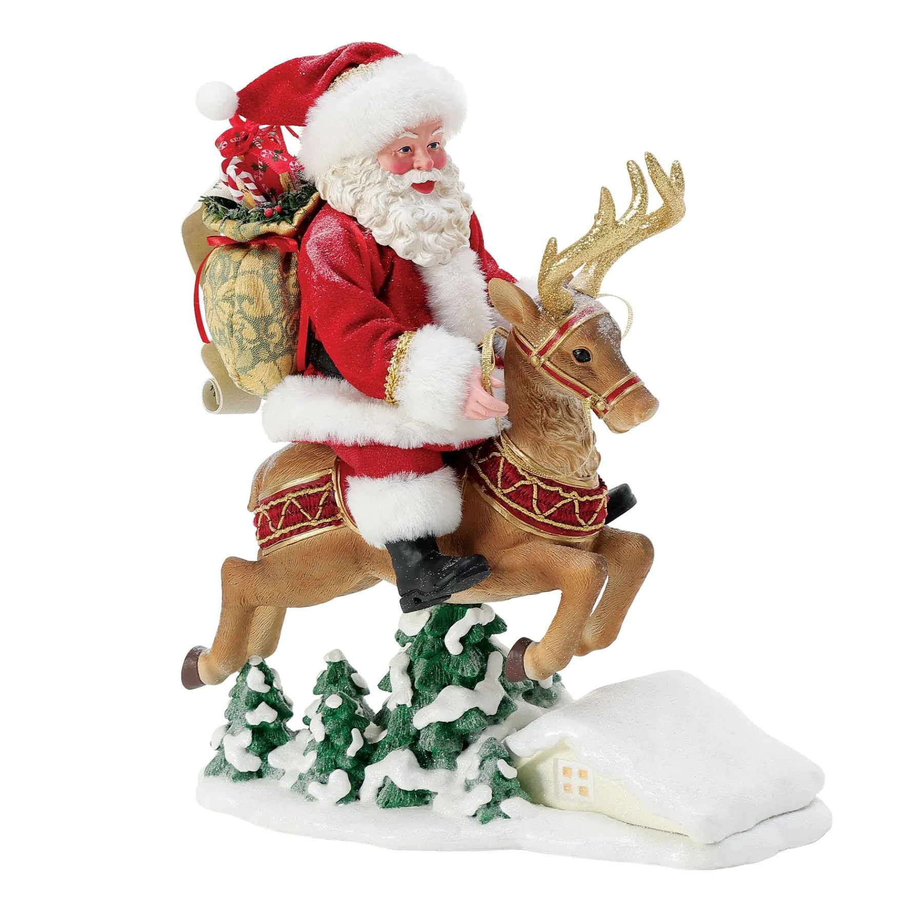 Department 56 Christmas Traditions>Ten Santas Leaping
